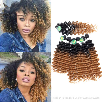 cheap synthetic fiber hair weft extension different types of synthetic hair weaving